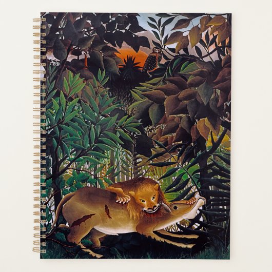 Henri Rousseau - Die Hungersnot Planer (Vorderseite)