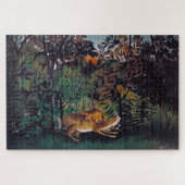 Henri Rousseau - Die Hungersnot Puzzle (Horizontal)