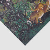 Henri Rousseau - Die Hungersnot Seidenpapier (Ausschnitt)