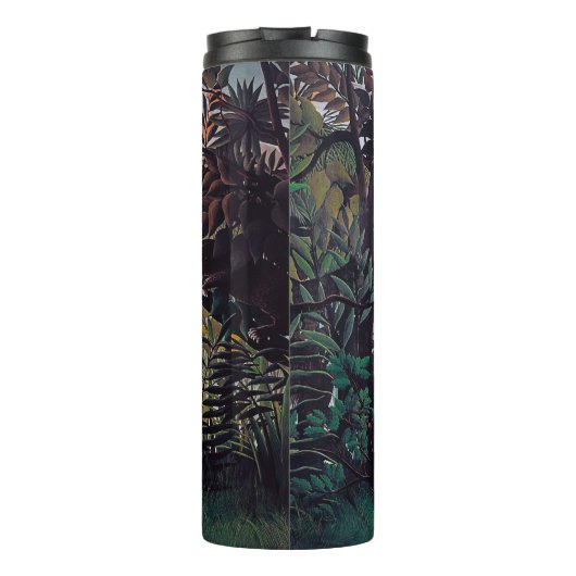 Henri Rousseau - Die Hungersnot Thermosbecher (Rückseite)