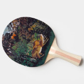 Henri Rousseau - Die Hungersnot Tischtennis Schläger (Seitenansicht)