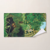 Henri Rousseau - Die Merry Jesters Badhandtuch Set (Handtuch)