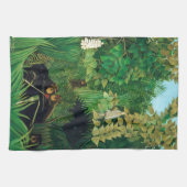 Henri Rousseau - Die Merry Jesters Geschirrtuch (Horizontal)