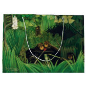 Henri Rousseau - Die Merry Jesters Große Geschenktüte (Rückseite)