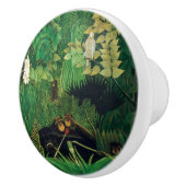 Henri Rousseau - Die Merry Jesters Keramikknauf (Rechts)