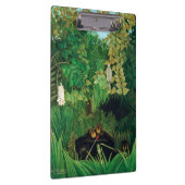 Henri Rousseau - Die Merry Jesters Klemmbrett (Rechts)