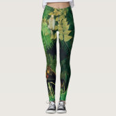 Henri Rousseau - Die Merry Jesters Leggings (Vorderseite)