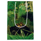 Henri Rousseau - Die Merry Jesters Mittlere Geschenktüte (Rückseite)
