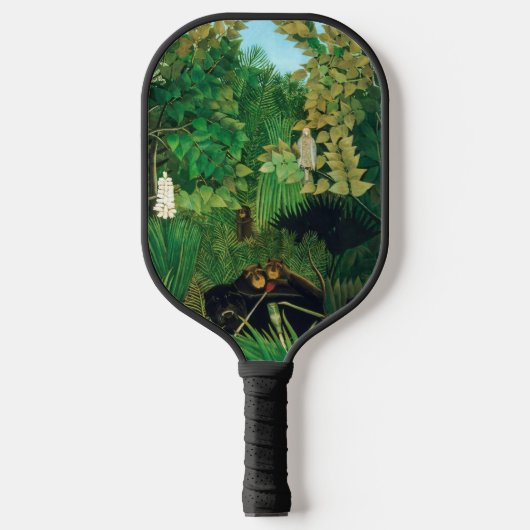 Henri Rousseau - Die Merry Jesters Pickleball Schläger (Vorderseite)