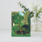 Henri Rousseau - Die Merry Jesters Postkarte (Stehend Vorderseite)