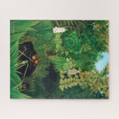 Henri Rousseau - Die Merry Jesters Puzzle (Horizontal)