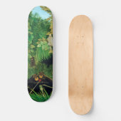 Henri Rousseau - Die Merry Jesters Skateboard (Vorderseite)