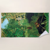Henri Rousseau - Die Merry Jesters Strandtuch (Vorderseite)