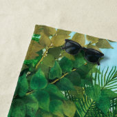 Henri Rousseau - Die Merry Jesters Strandtuch (Beispiel)