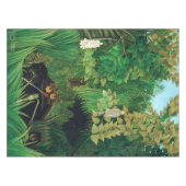 Henri Rousseau - Die Merry Jesters Tischdecke (Vorderseite (Horizontal))