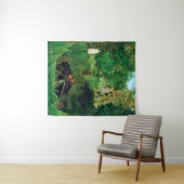 Henri Rousseau - Die Merry Jesters Wandteppich (Beispiel (Horizontal))