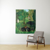 Henri Rousseau - Die Merry Jesters Wandteppich (Beispiel)