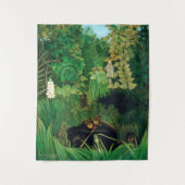 Henri Rousseau - Die Merry Jesters Wandteppich (Vorderseite)