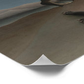 Henri Rousseau - Die schlafende Sinti und Roma Poster (Ecke)