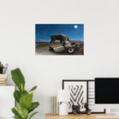 Henri Rousseau - Die schlafende Sinti und Roma Poster (Heimbüro)