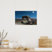 Henri Rousseau - Die schlafende Sinti und Roma Poster (Küche)