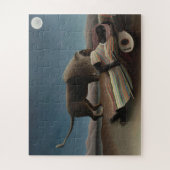 Henri Rousseau Die schlafende Sinti und Roma Puzzle (Vertikal)