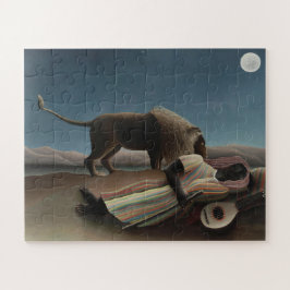 Henri Rousseau Die schlafende Sinti und Roma Puzzle