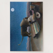 Henri Rousseau - Die schlafende Sinti und Roma Puzzle (Vertikal)