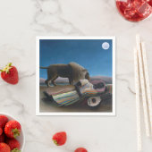 Henri Rousseau - Die schlafende Sinti und Roma Serviette (Beispiel)