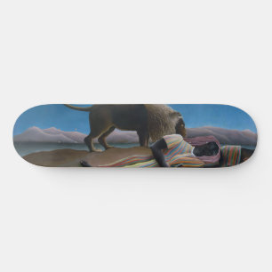 Henri Rousseau - Die schlafende Sinti und Roma Skateboard
