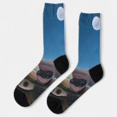 Henri Rousseau - Die schlafende Sinti und Roma Socken (Linkes Detail)