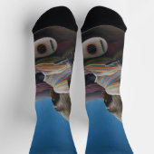 Henri Rousseau - Die schlafende Sinti und Roma Socken (Oben)