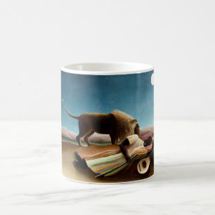 Henri Rousseau Die schlafende Sinti und Roma-Tasse Kaffeetasse