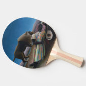 Henri Rousseau - Die schlafende Sinti und Roma Tischtennis Schläger (Seitenansicht)