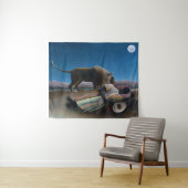 Henri Rousseau - Die schlafende Sinti und Roma Wandteppich (Beispiel (Horizontal))