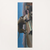 Henri Rousseau - Die schlafende Sinti und Roma Yogamatte (Vorderseite)