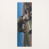 Henri Rousseau - Die schlafende Sinti und Roma Yogamatte (Rückseite)