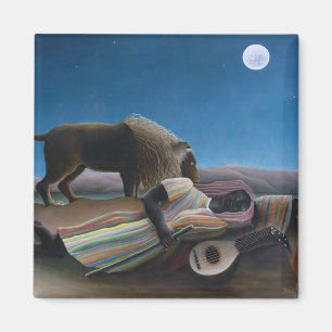 Henri Rousseau - Die schlafende Zigeunerin Magnet