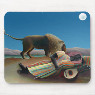 Henri Rousseau - Die schlafende Zigeunerin Mousepad