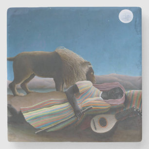 Henri Rousseau - Die schlafende Zigeunerin Steinuntersetzer