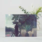 Henri Rousseau - Die Schlange Charmer Einladung (Stehend Vorderseite)