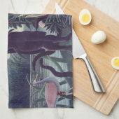 Henri Rousseau - Die Schlange Charmer Geschirrtuch (Viertel Falte)