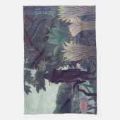 Henri Rousseau - Die Schlange Charmer Geschirrtuch (Vertikal)