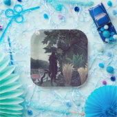 Henri Rousseau - Die Schlange Charmer Pappteller (Party)