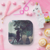 Henri Rousseau - Die Schlange Charmer Pappteller (Party)