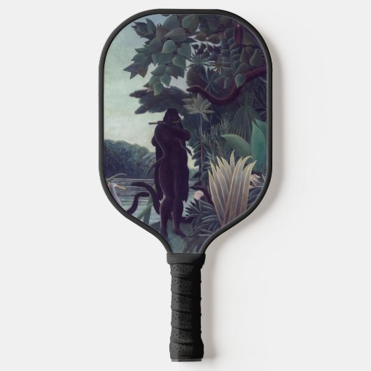 Henri Rousseau - Die Schlange Charmer Pickleball Schläger (Vorderseite)