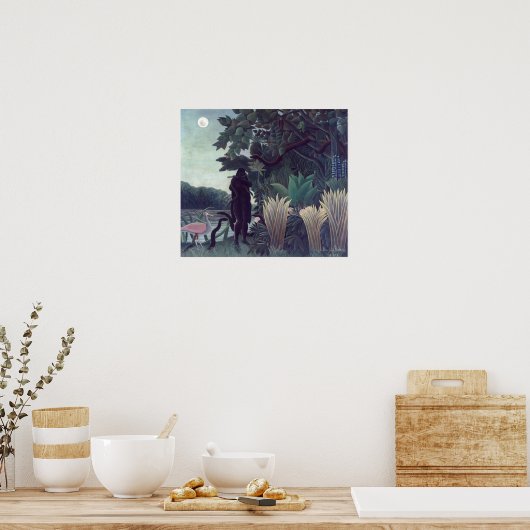 Henri Rousseau - Die Schlange Charmer Poster (Küche)