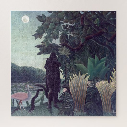 Henri Rousseau - Die Schlange Charmer Puzzle (Vertikal)