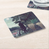 Henri Rousseau - Die Schlange Charmer Rechteckiger Pappuntersetzer (angewinkelt)