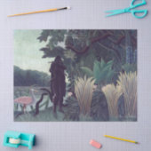 Henri Rousseau - Die Schlange Charmer Seidenpapier (Basteln)